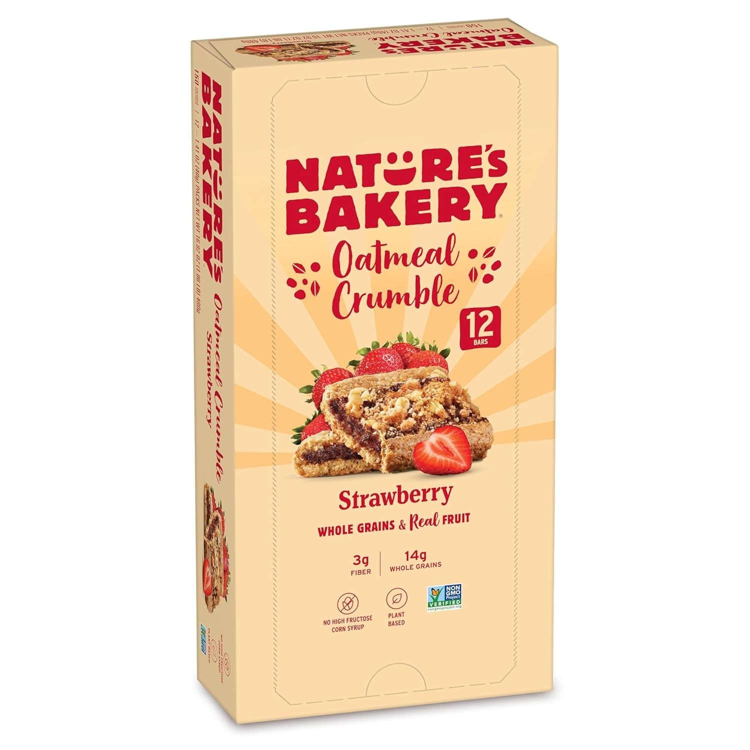 Healthy Breakfast & Snack with Nature’s Bakery Strawberry Oatmeal Crumble Bars