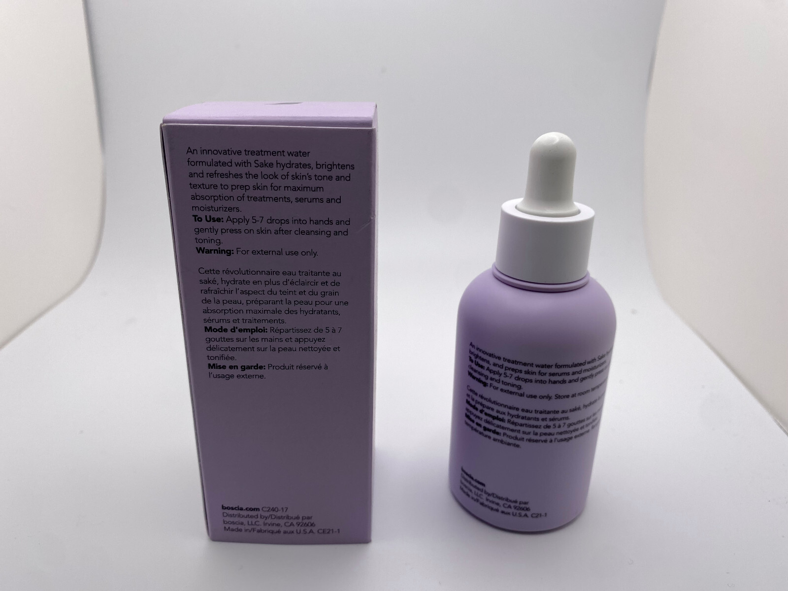 NEW Boscia Sake Treatment Water 50 ml/1.69 fl oz EXP 08/05/2024