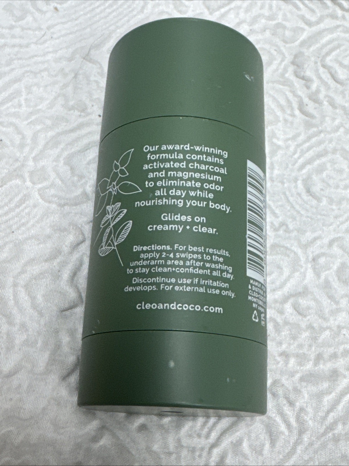 COVE ALL IN ONE VERSATILE CREME HAIR CARE PRODUCT 6.7 OZ SEALED & DEODORANT NEW