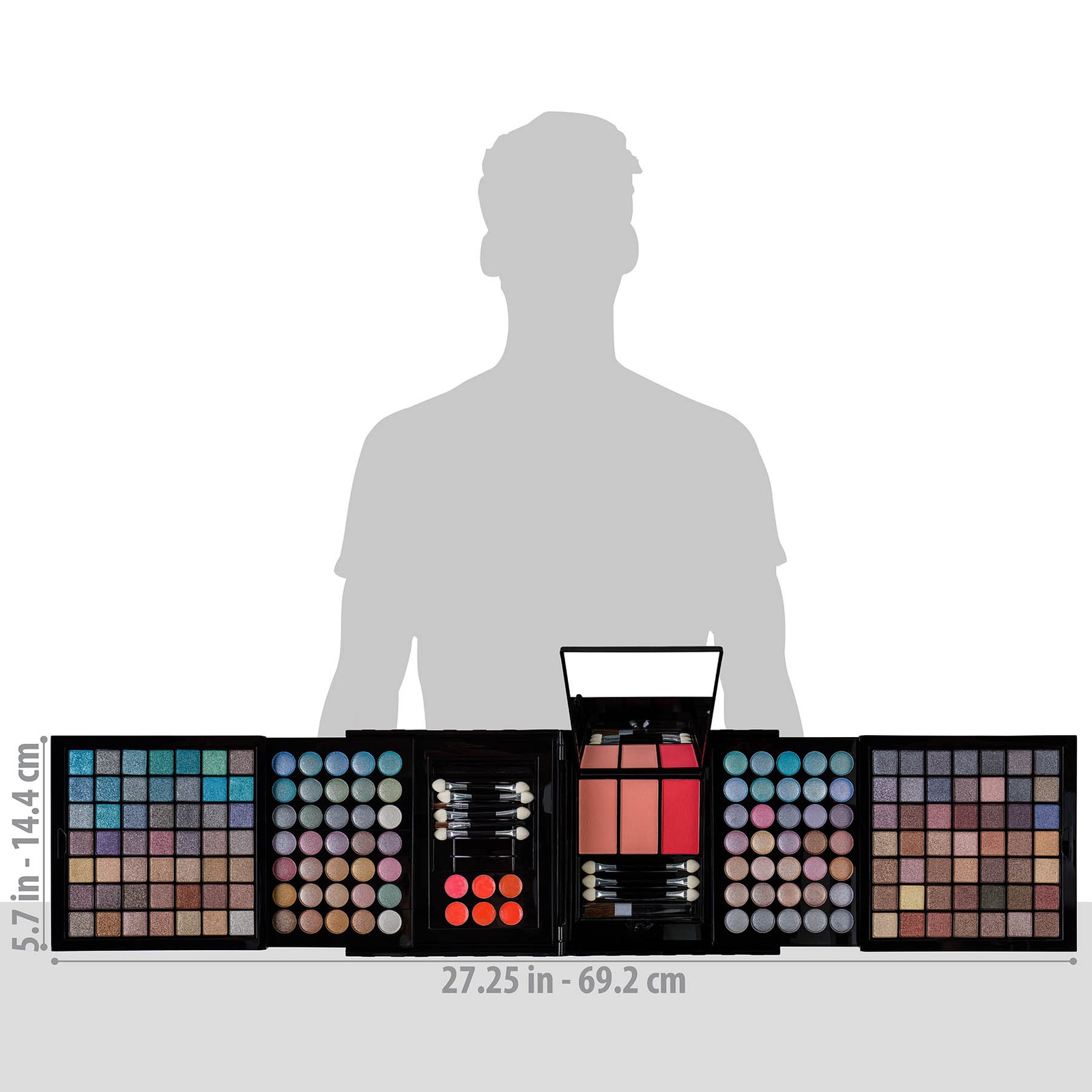 SHANY Harmony Makeup Set Kit – Ultimate Color Combination – Holiday Gift set