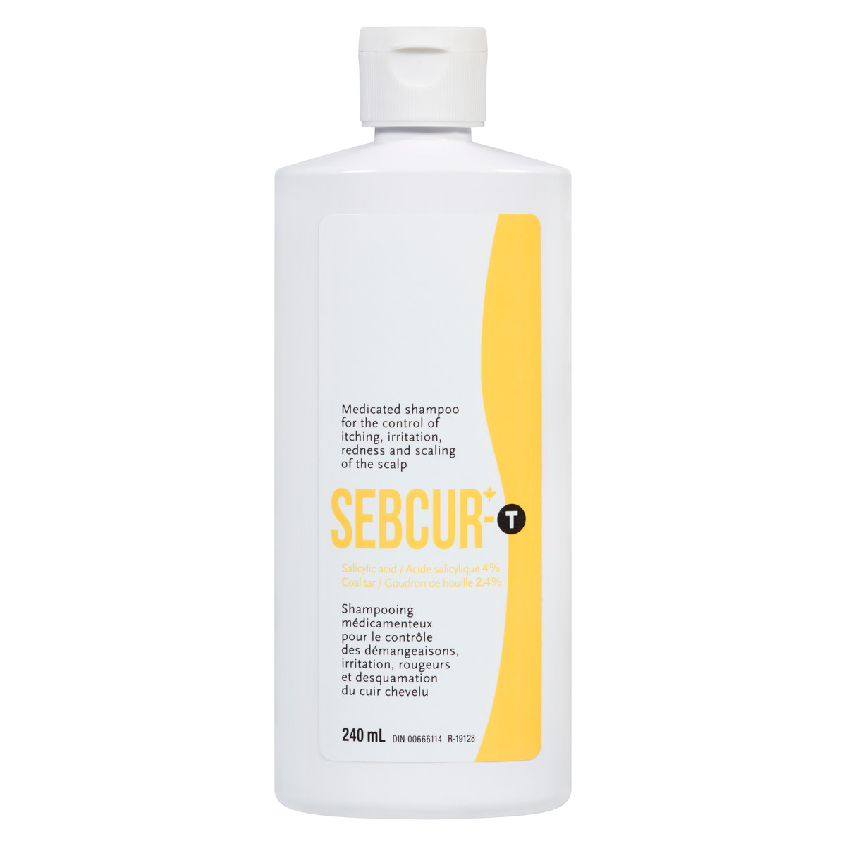 10% Coal Tar Shampoo 240ML SEBCUR/ T 4% Salicylic Acid LONG EXPIRY