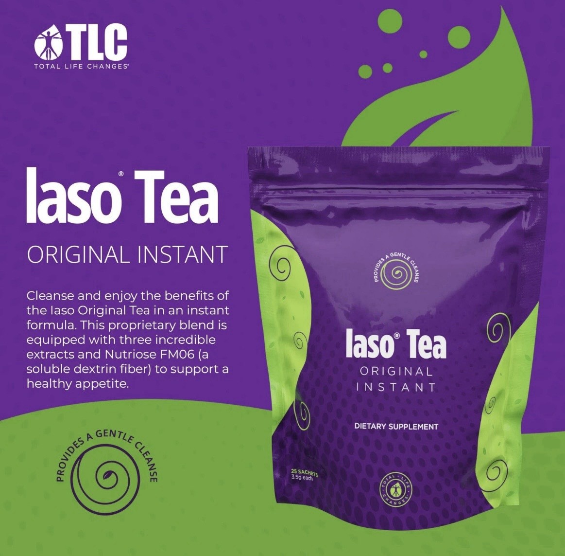 ❤️ LASO Original Instant Tea 25 Sachets 9/26