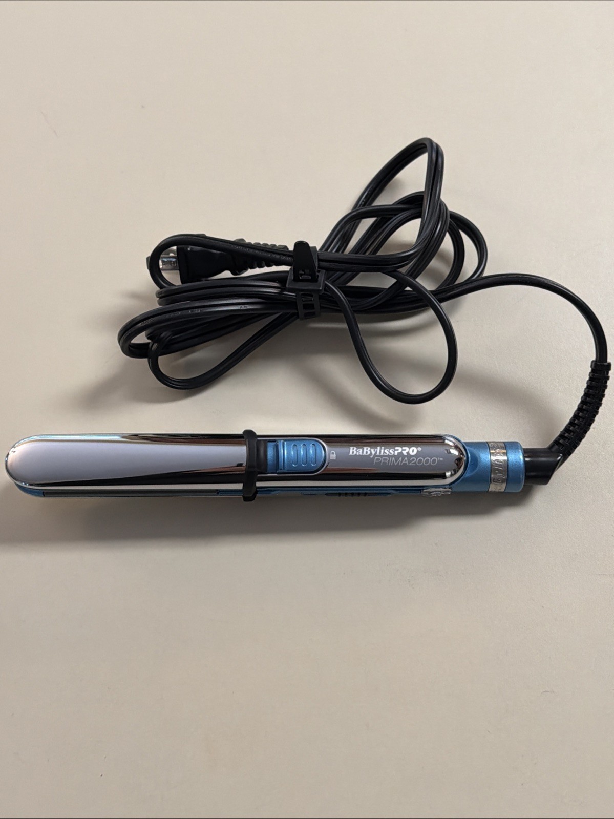 BaBylissPRO Nano Titanium Prima2000 Mini Iron Blue & Silver