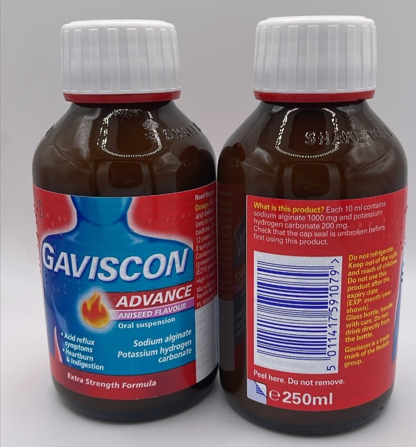 2 PACK OF GavI$con Advance Aniseed (250ML) – FREE DELIVERY – EXP – (02/2027)