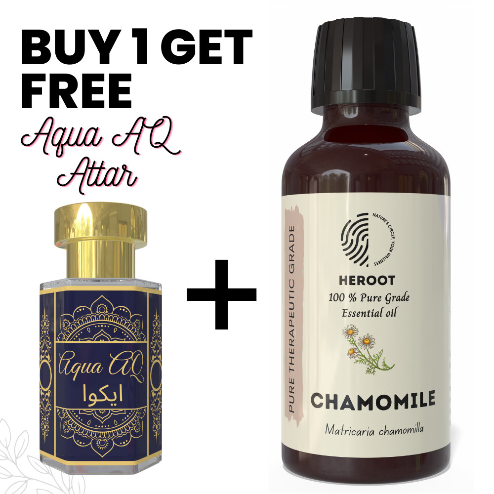 Chamomile Essential Oil 10ml Aromatherapy Diffuser Home Fragrance DIY+Free Attar