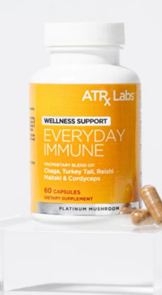 ATRX Labs Wellness Support EVERYDAY IMMUNE 60 Capsules ( 30 Serv ) BEST BY 8/26