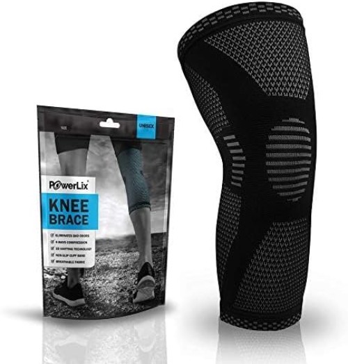 Stylish Knee Compression Sleeve for Men & Women – Ultimate Support, Size Large
