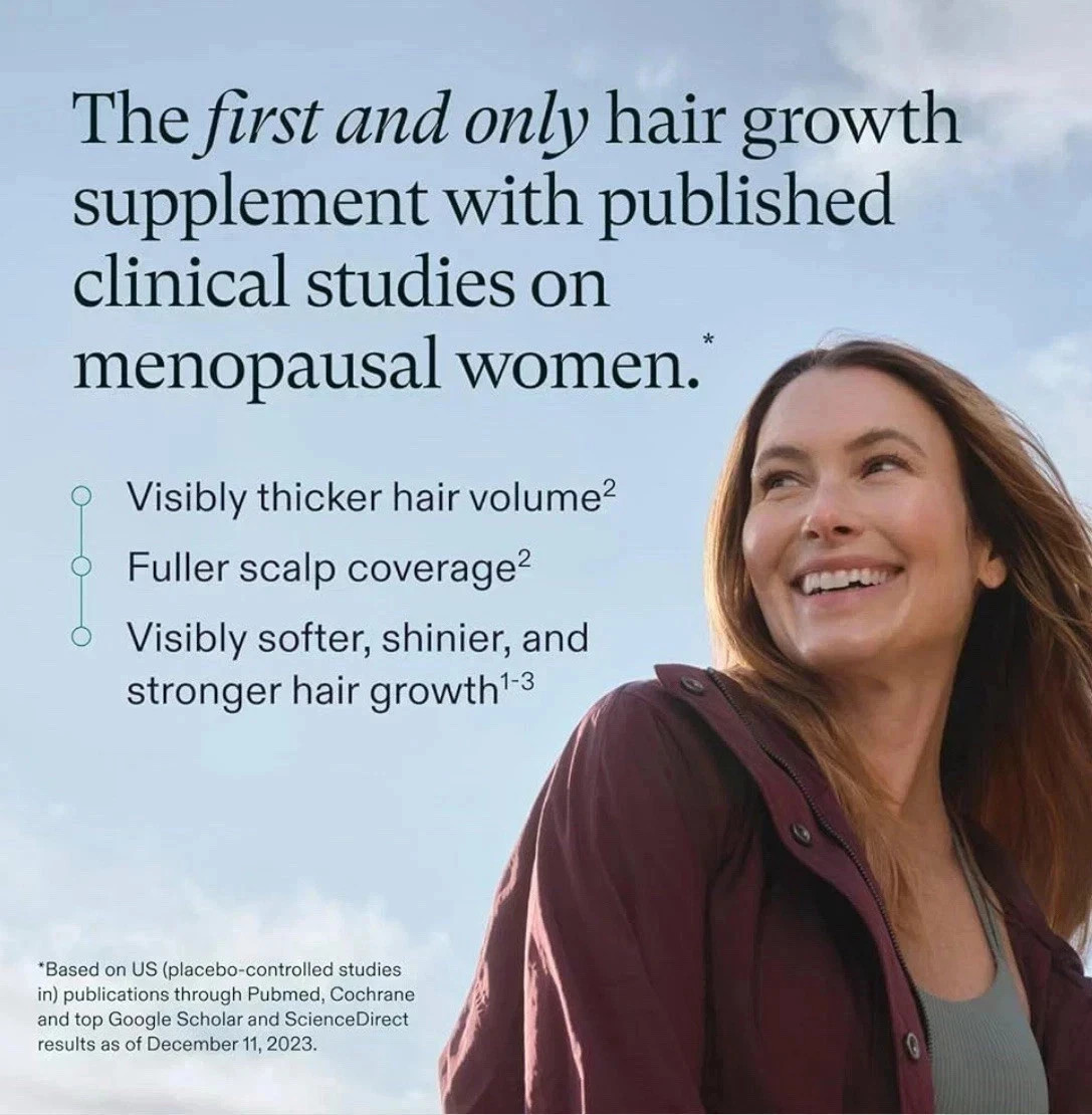 Women’s Balance age 45 up Hair Growth~ 120 Caps/Refill 2027/7 free shipment