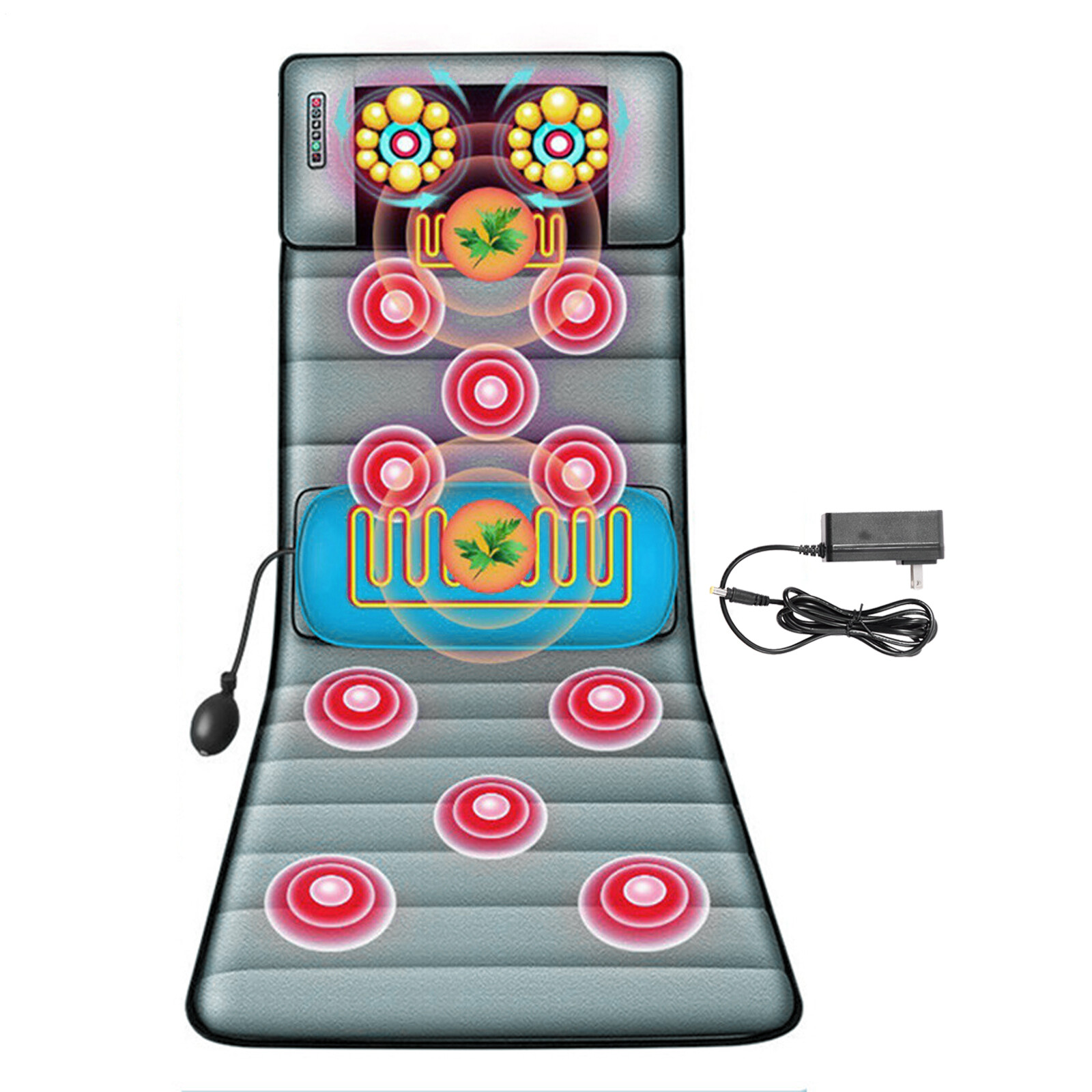 Massage Pad Full Body Bed Massager for Whole Body Relaxation Bed Massager US