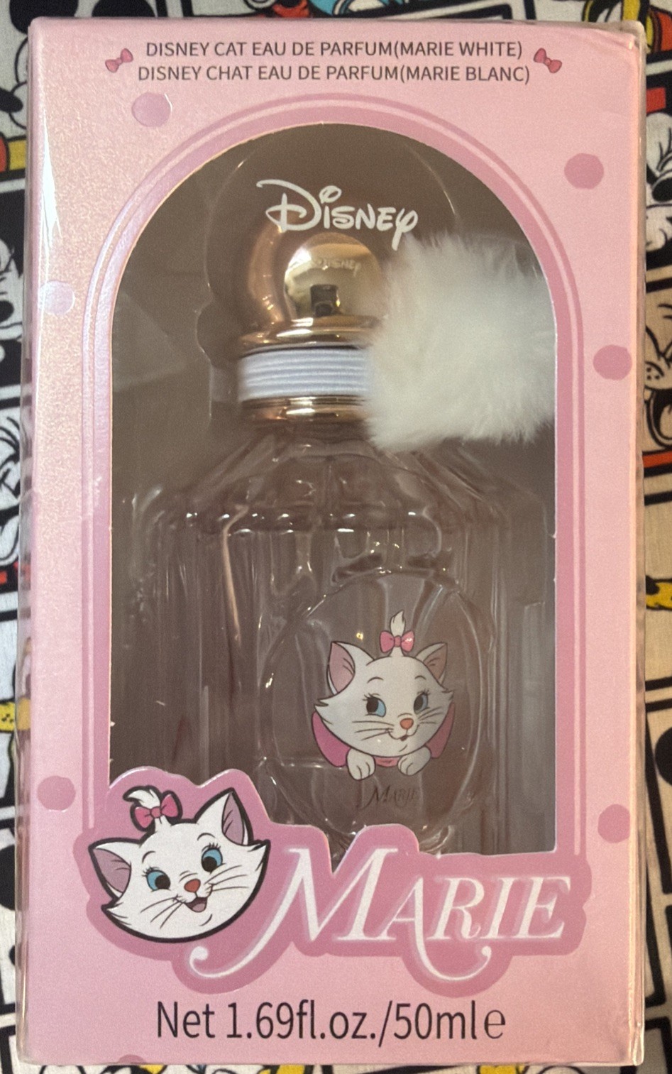 Aristocats MARIE Miniso Disney Cat Eau De Parfume/Perfume (Marie White) NIB