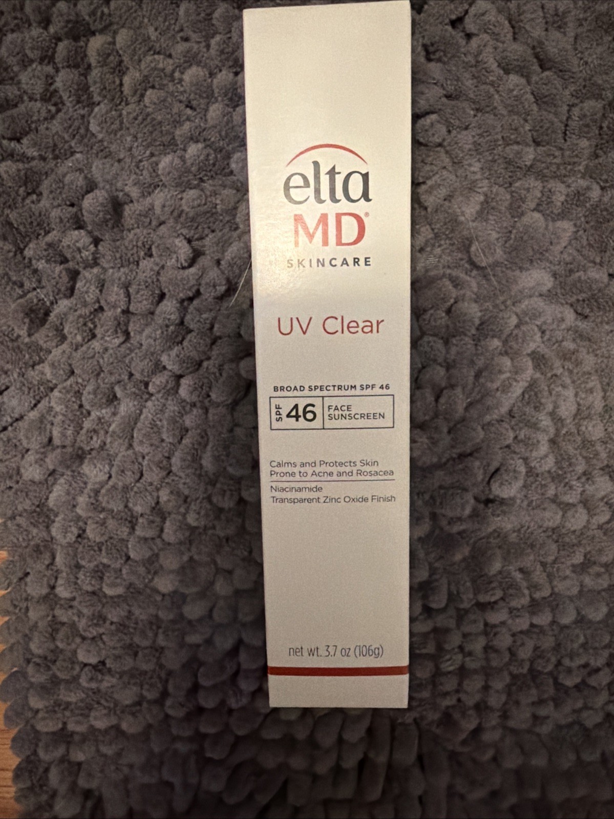 Elta MD UV CLEAR Broad Spectrum SPF 46 Facial Suncreen 106g 3.7oz BIG SIZE NEW F