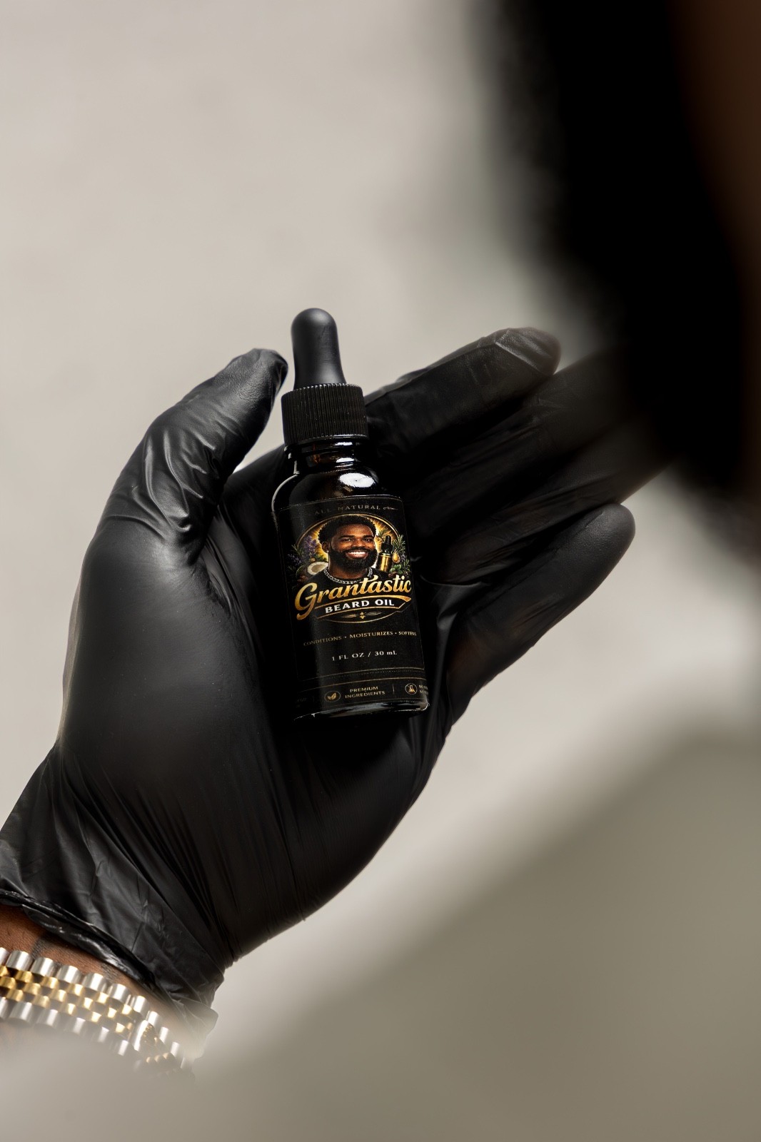 Grantastic Beard Oil. Crafted with a premium blend of nouri