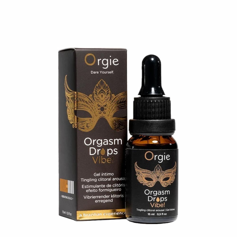 Orgy Org*sm Drops🍯KISSABLE Edible Warming Sensation Tingle Flavored Lubricant