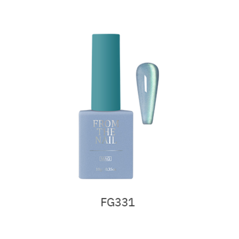From The Nail Teal Green Magnet Gel Polish Soak Off Nail Gel K-Beauty