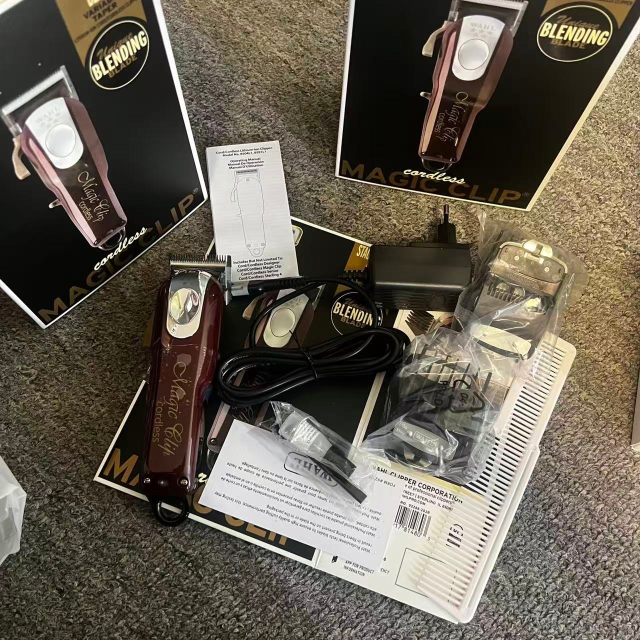 Wahl Professional 5-Star Cordless Magic Clip Hair Clipper 8148