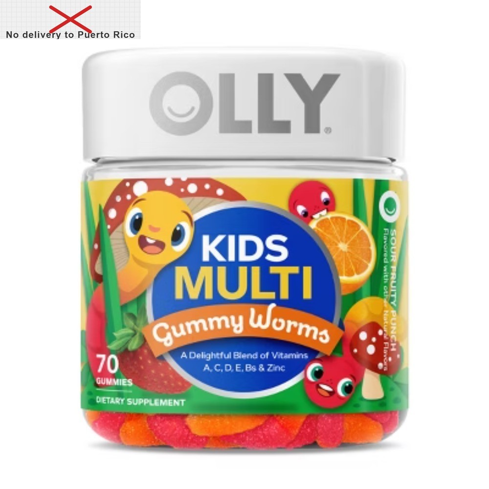 Kids’ Multivitamin Gummy Worms – 70ct Fast delivery