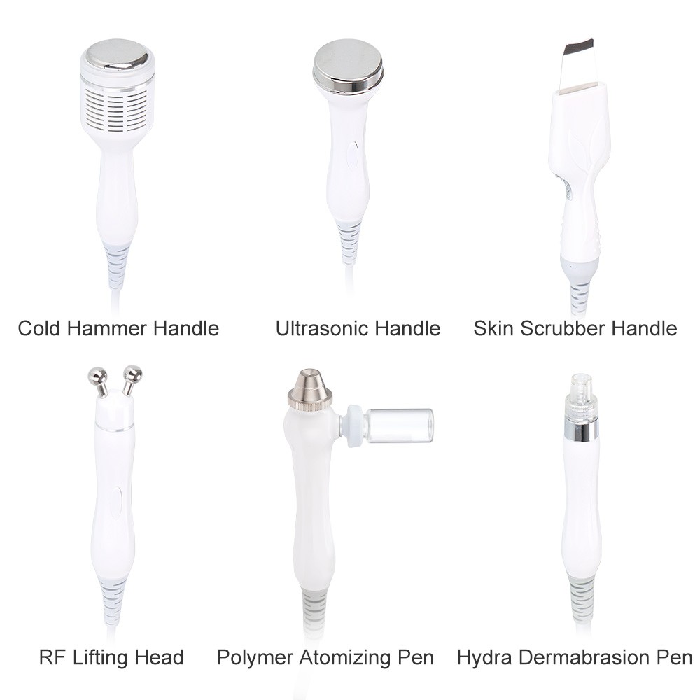 6/7 in 1 Hydrogen Water Facial Cleaner Aqua Peel Dermabrasion Beauty Machine