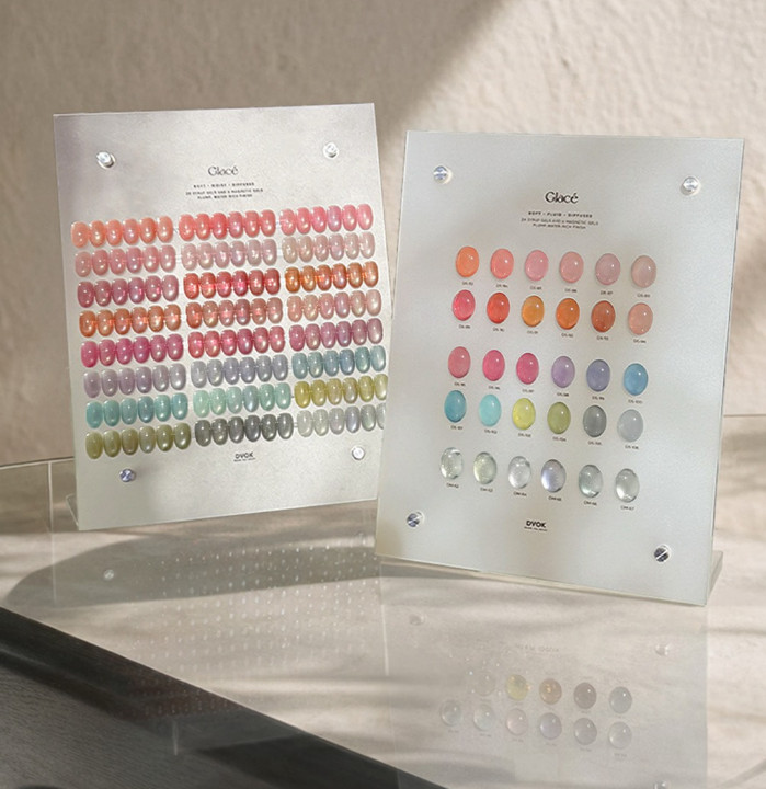 DVOK Glace Syrup Magnet Gel Polish 30 Colors Collection K-Beauty