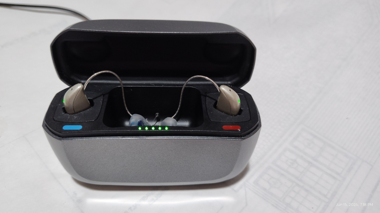 Resound GN Hearing Aids with C-1 charger