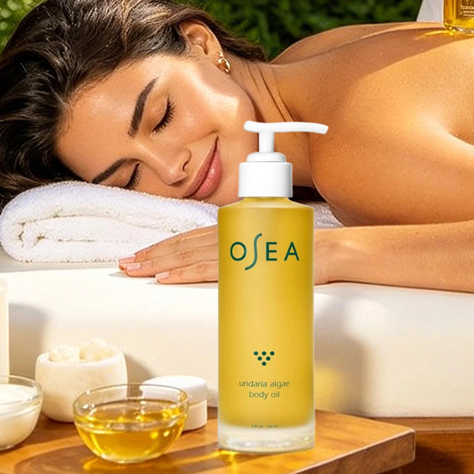 OSEA Undaria Algae Body Oil 5oz / 150ml – Hydrating & Firming Skincare
