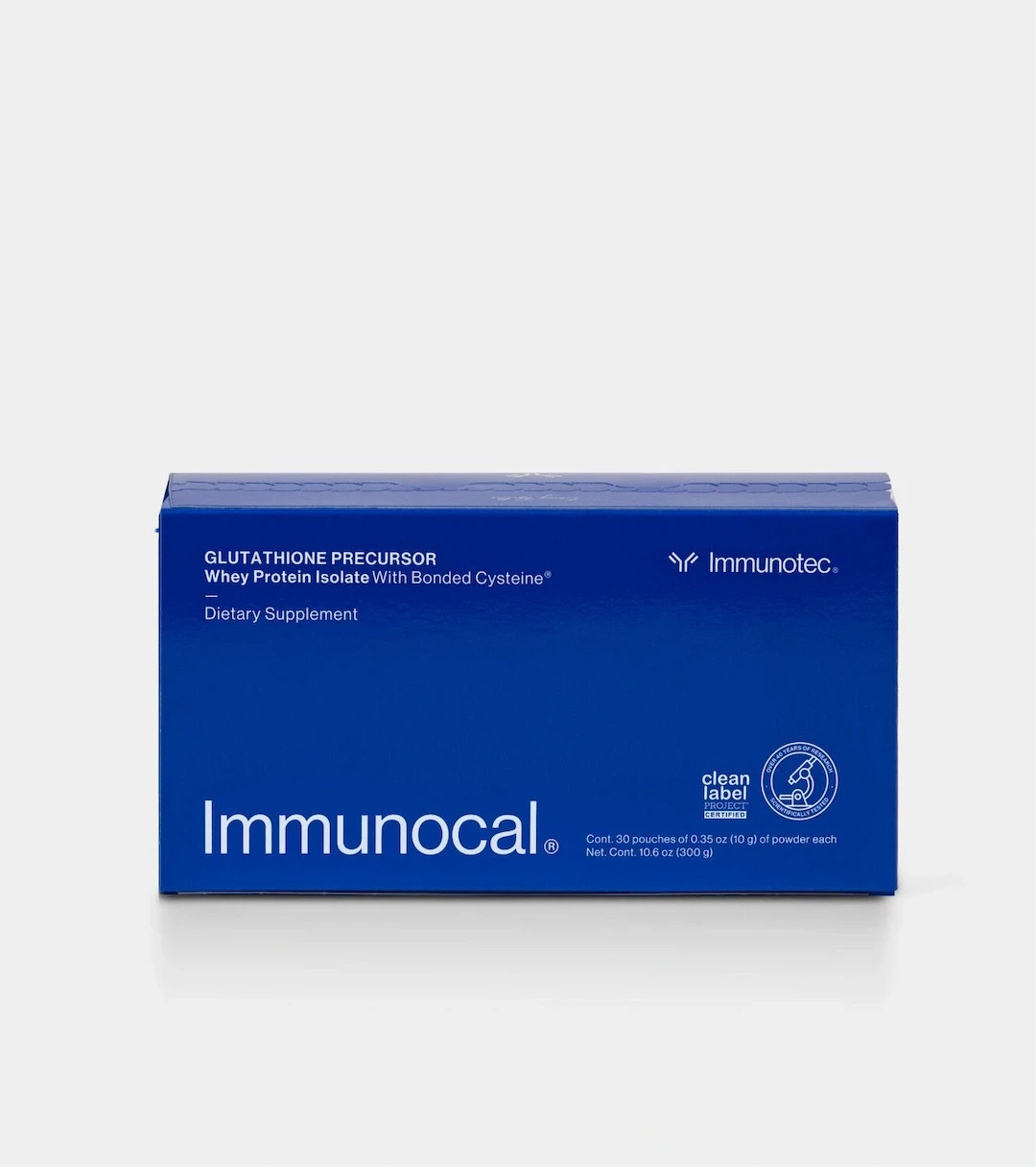 Immunocal Classic Blue Regular Glutathione Precursor 30 Pouches – free shipping