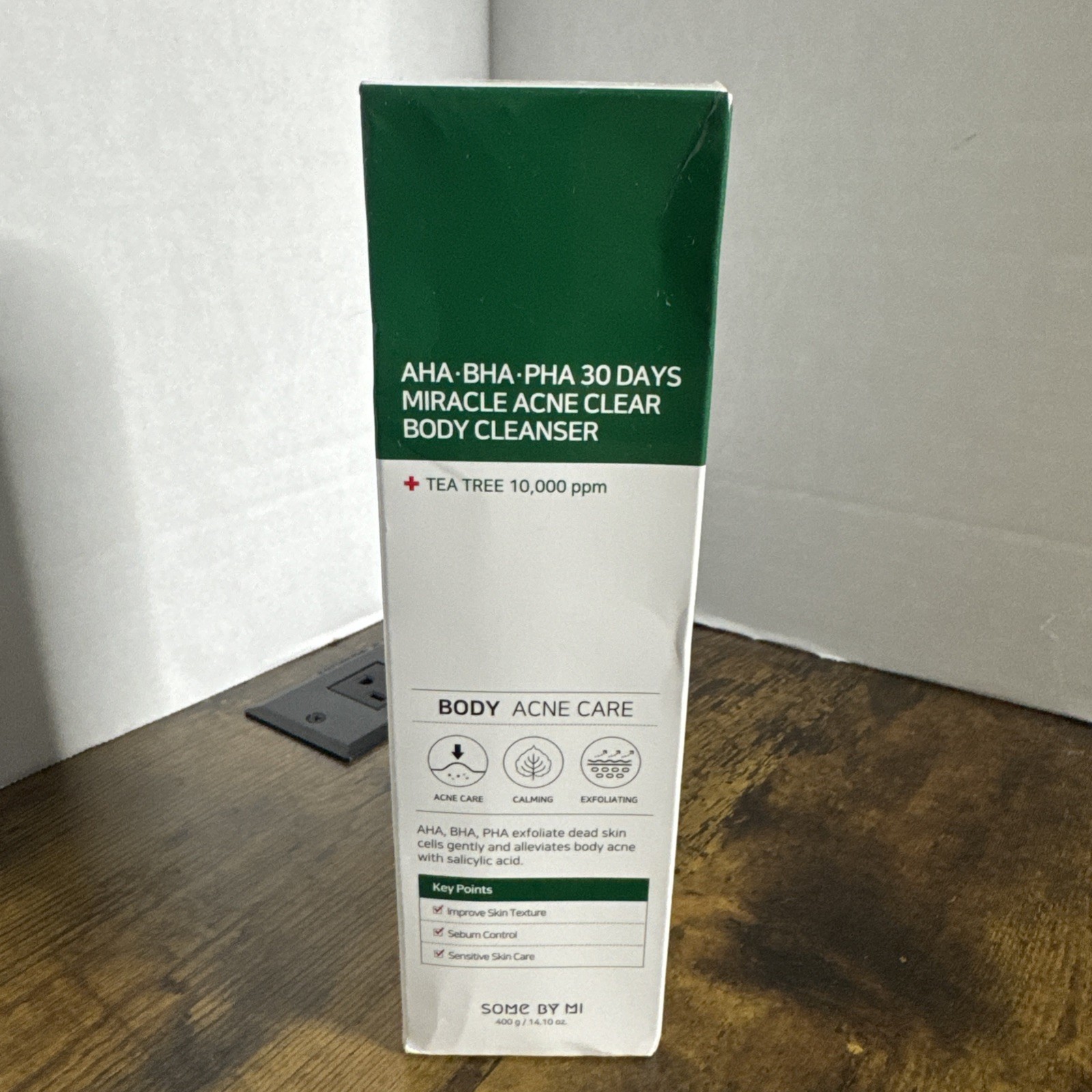 SOME BY MI AHA BHA PHA 30 Days Miracle Acne Clear Body Cleanser 14.10oz, 400g
