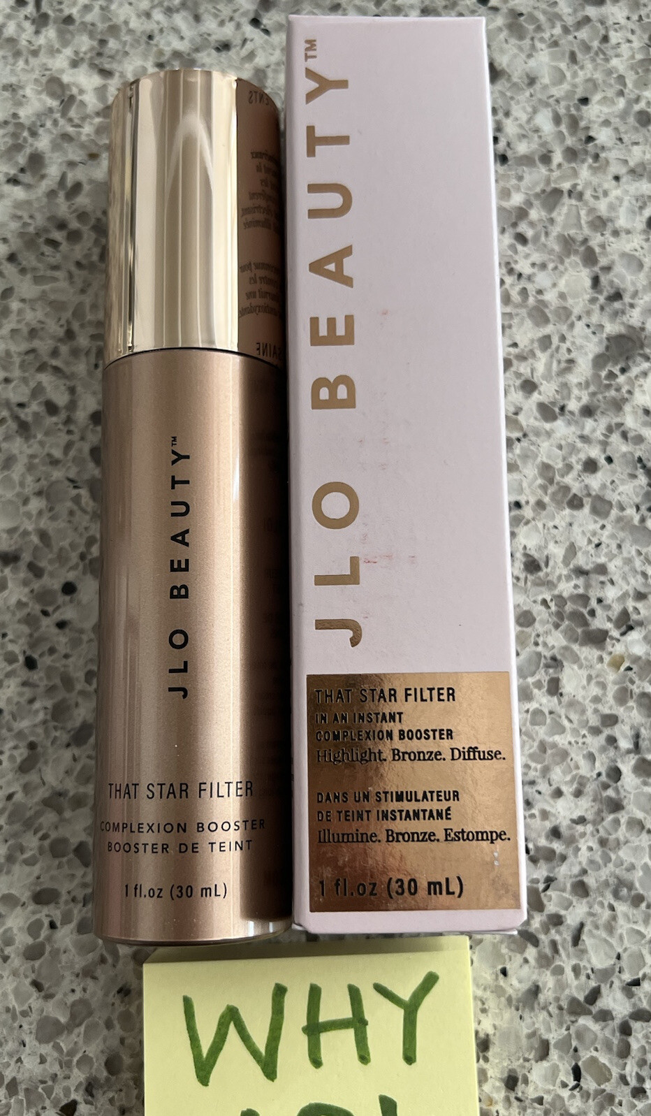 JLO BEAUTY That Star Filter in ROSE GOLD Complexion Booster 1oz/30mL FULL SIZE