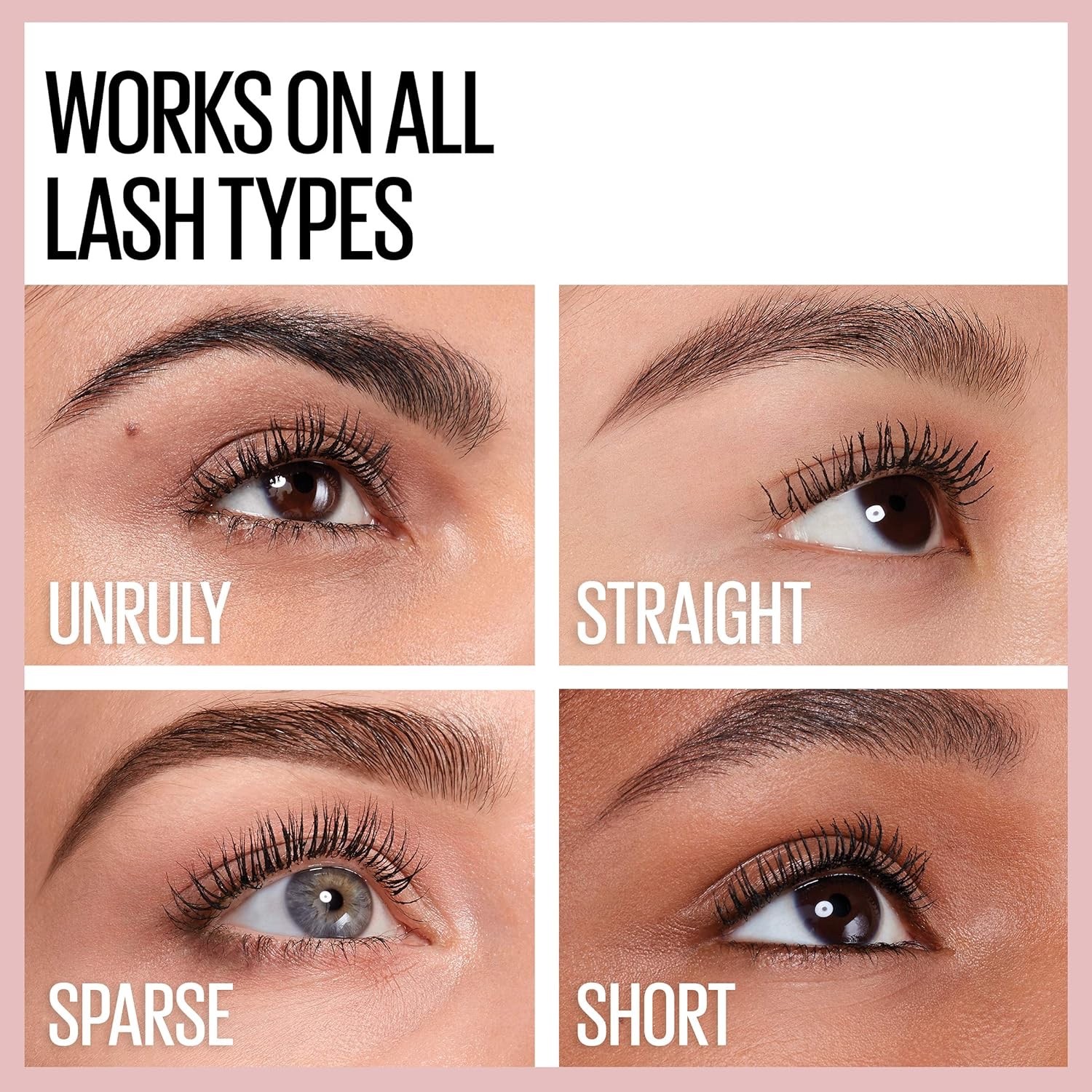 Maybelline Lash Sensational 257 Very Black Mascara WATERPROOF 60pcs Lot