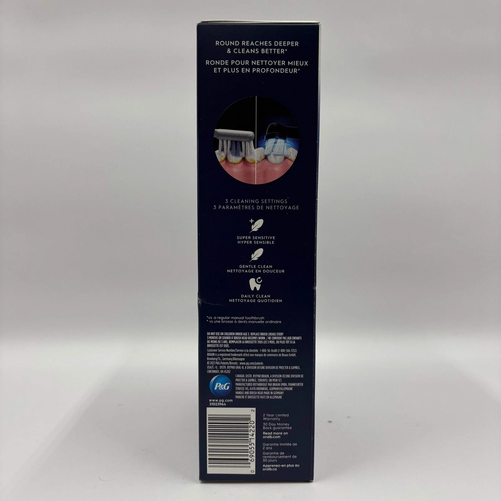 Oral-B iO Series 2 Rechargeable Electric Toothbrush ~ Night Black ~ NEW + SEALED