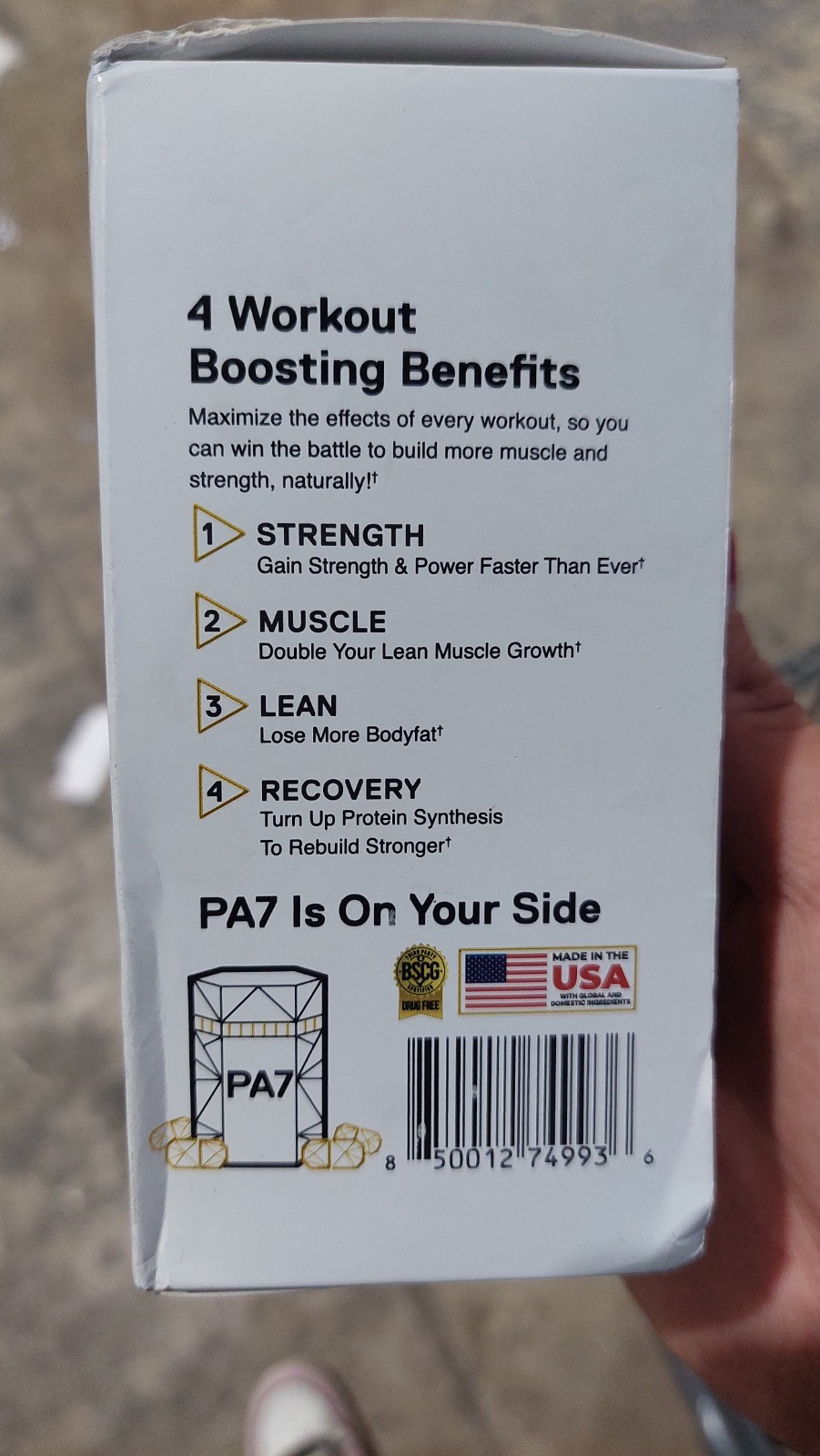 pA7 Mps Elevation+building 1500mg 96tablets Wellness Health