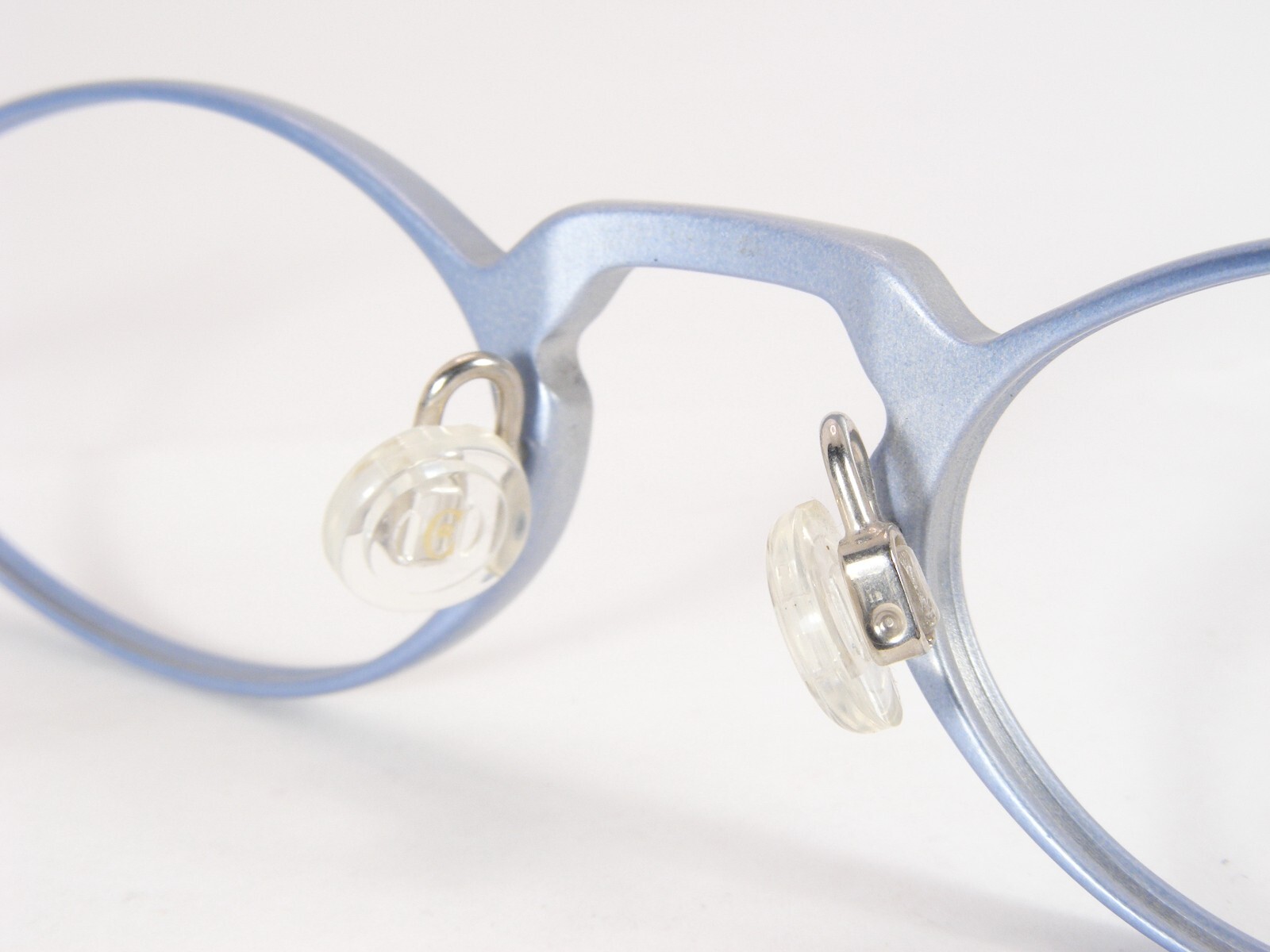 Cerruti 1881 C 1877 B Silver-Blue Black UNIQUE RARE EYEGLASSES 49-21-135 (NOTES)
