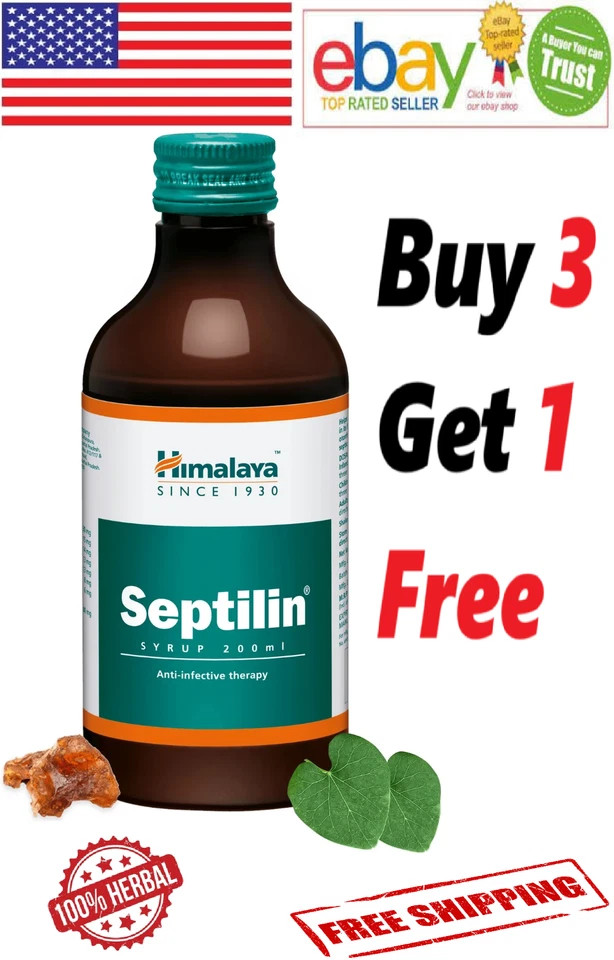 Himalaya SEPTILIN SYRUP Natural For Boost Immunity With Long Expiry – 200 ML