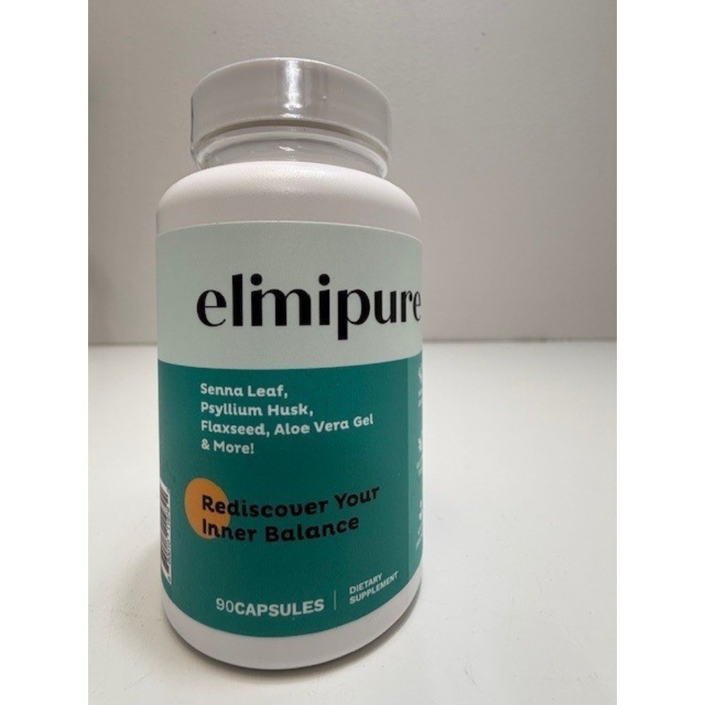 ELIMIPURE GUT CLEANSE & RESTORE ~ 90 CAPSULES NEW/SEALED exp. August 2027