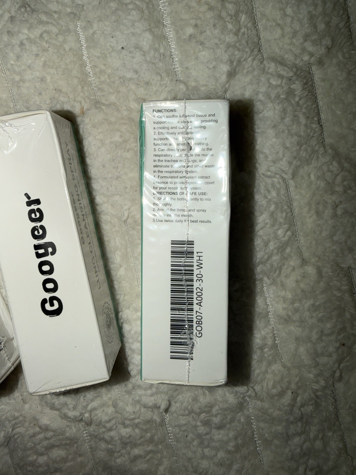 Googer Lung Cleansing Oral Spray Herbal Extract Antibacterial 30ml