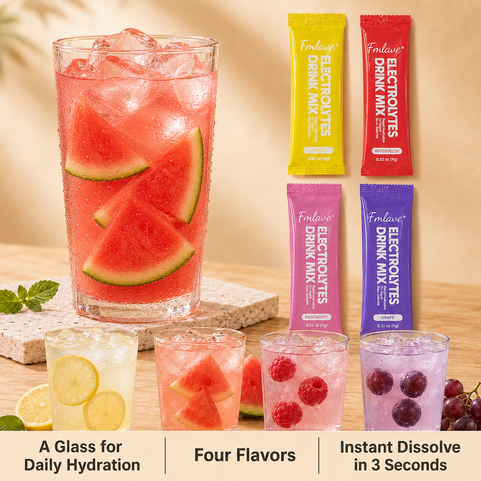 Electrolytes Powder Hydration Packets | Sugar Free Recovery Electrolyte Drink US