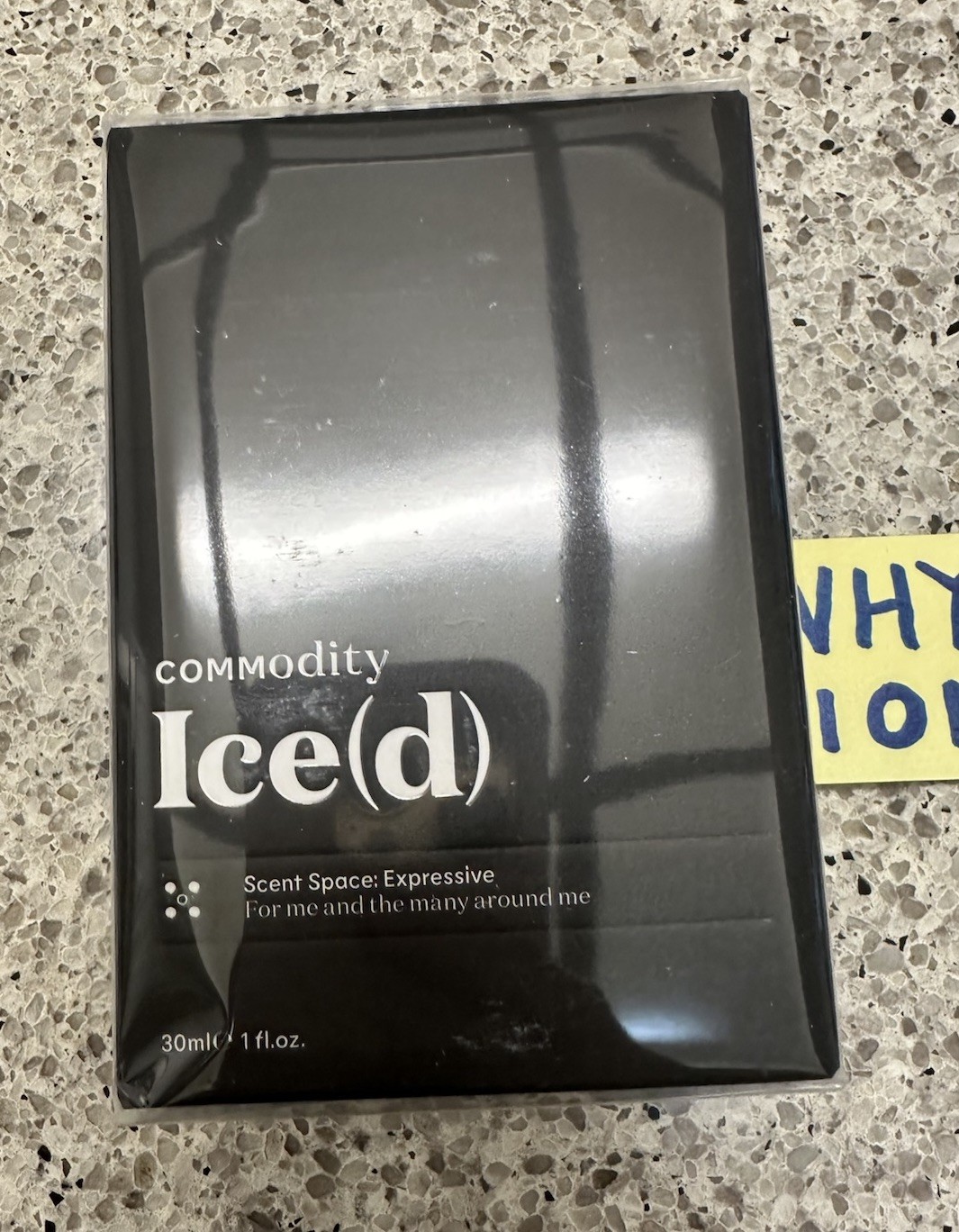 Commodity Ice(d) Scent Space: Expressive PARFUM 1oz/30mL FULL SZ FULLY SEALED