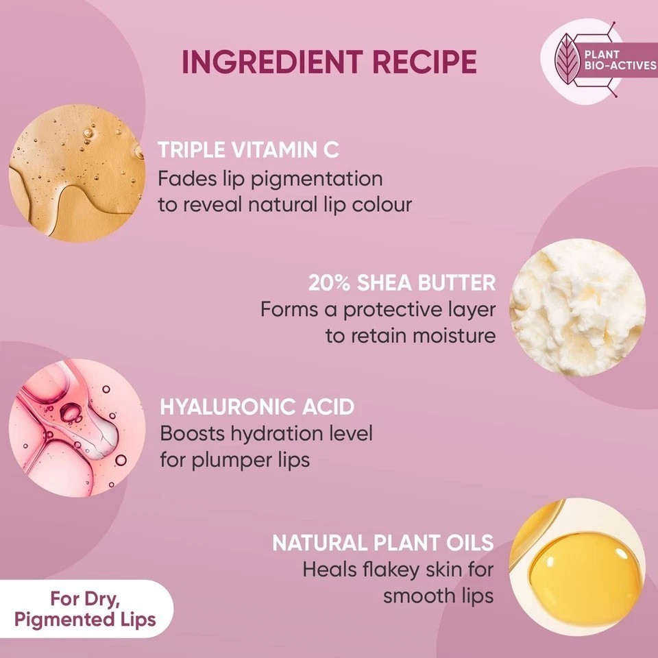 Dot & key Lip Plumping Mask Vitamin C + E Lip Mask for Dry Lips BERRY 15ml