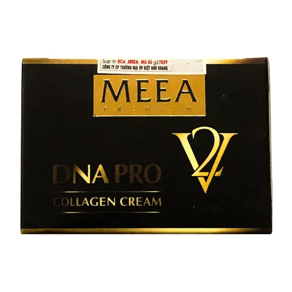 MEEA DNA PRO Collagen Cream + Bakuchiol Serum Anti-Aging Face Skincare Set