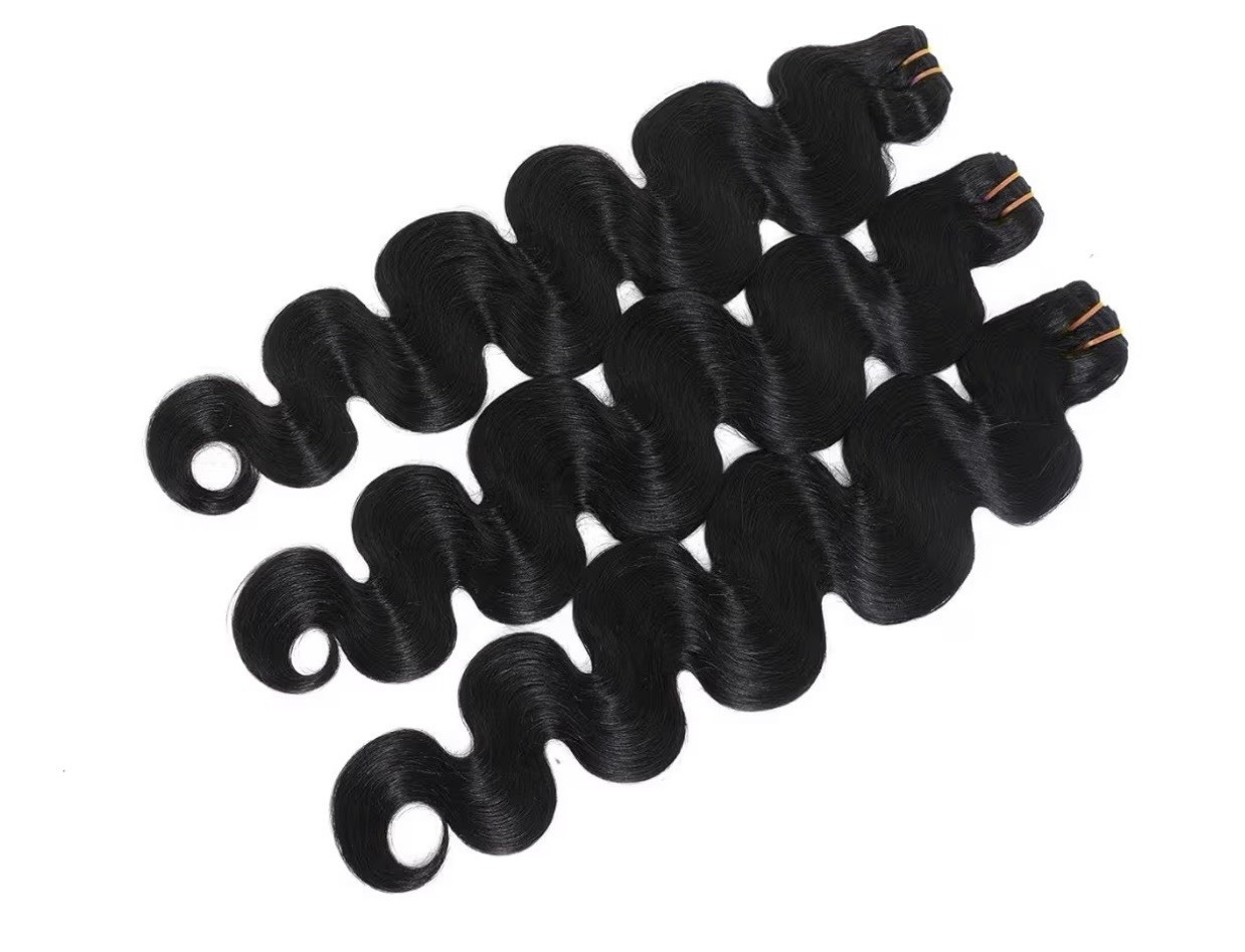 Human Hair Bundles 3 Packet 14 Inch. Quality; Silky And Soft ,Full Density