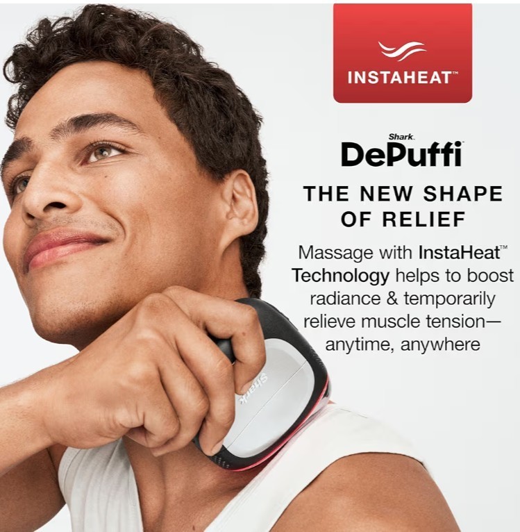 Shark Depuffi- Instant Hot + Cold Contrast Therapy Device (New)