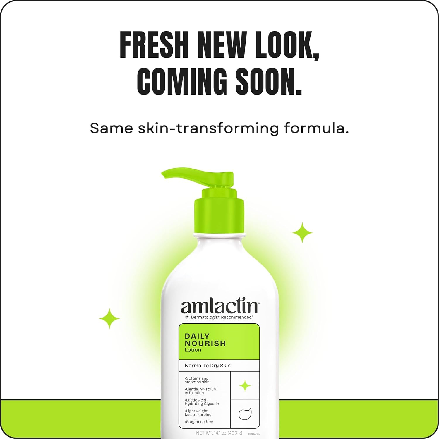 Amlactin Daily Nourish 12% – 14.1 Oz Body Lotion with 12% Lactic Acid – Exfoliat