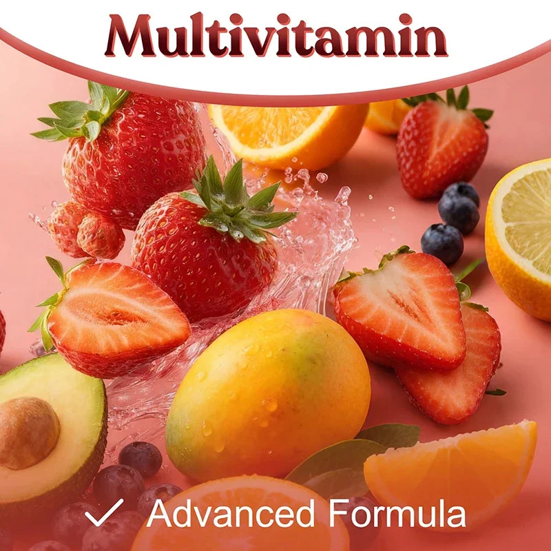 Female Multivitamin 60pcs, Promote Collagen Production, Supports Cellular Energy