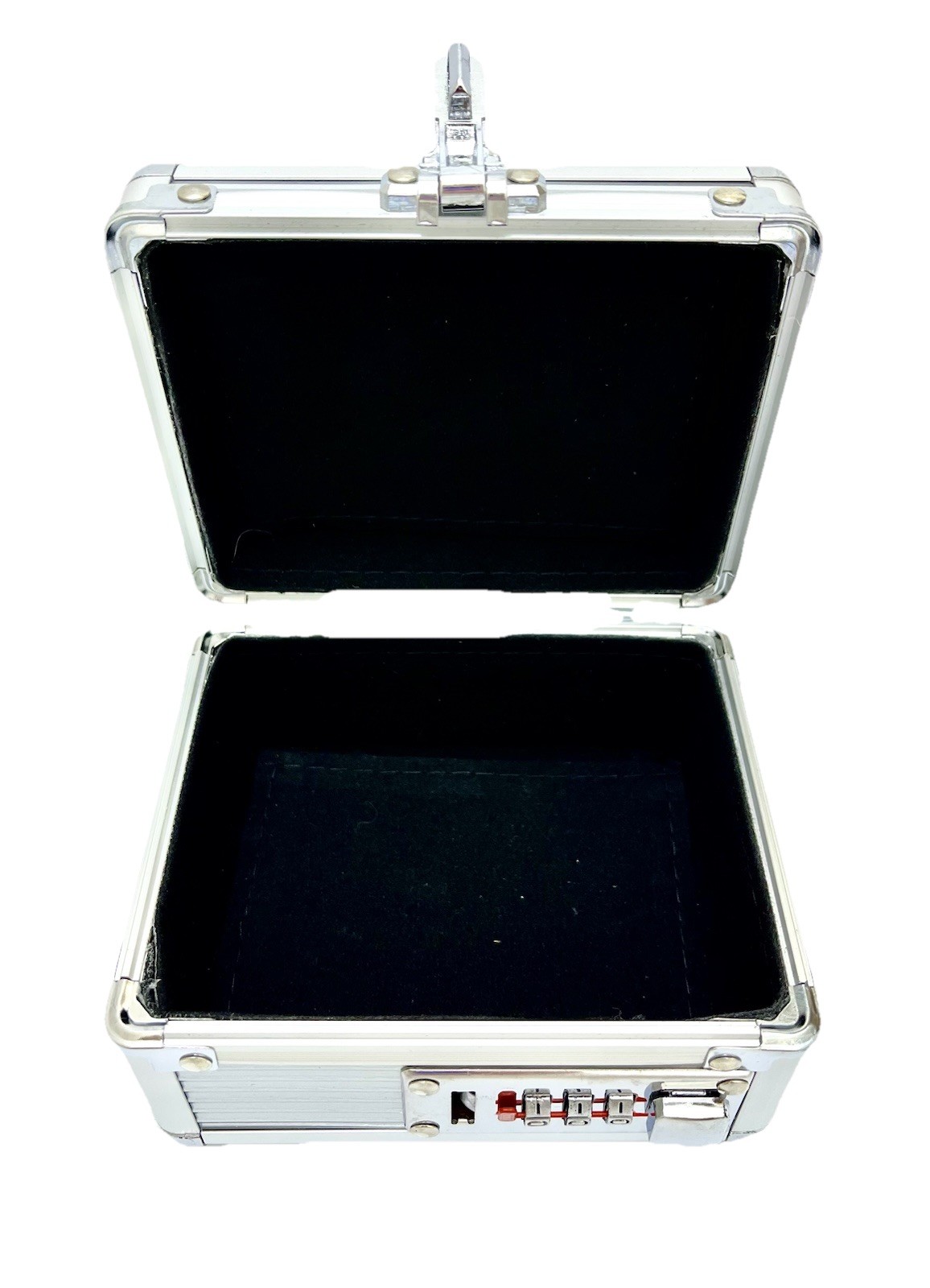Medicine, Safe (Mini) – Combination Locks – Crome Handle- Felt Black Lining￼￼￼￼￼