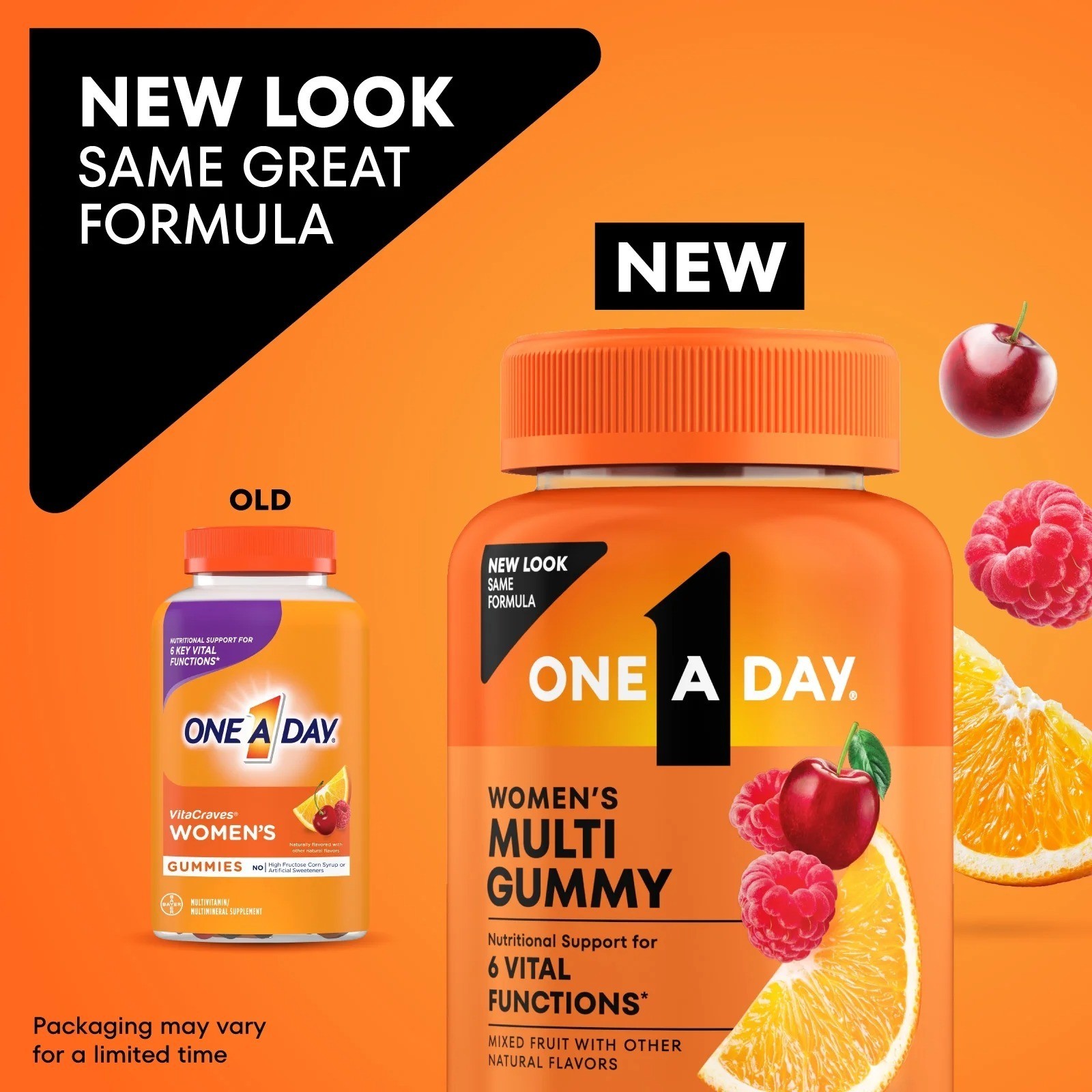 One A Day Women’s Multivitamin Gummies with B Vitamins & Biotin, 80 Count.