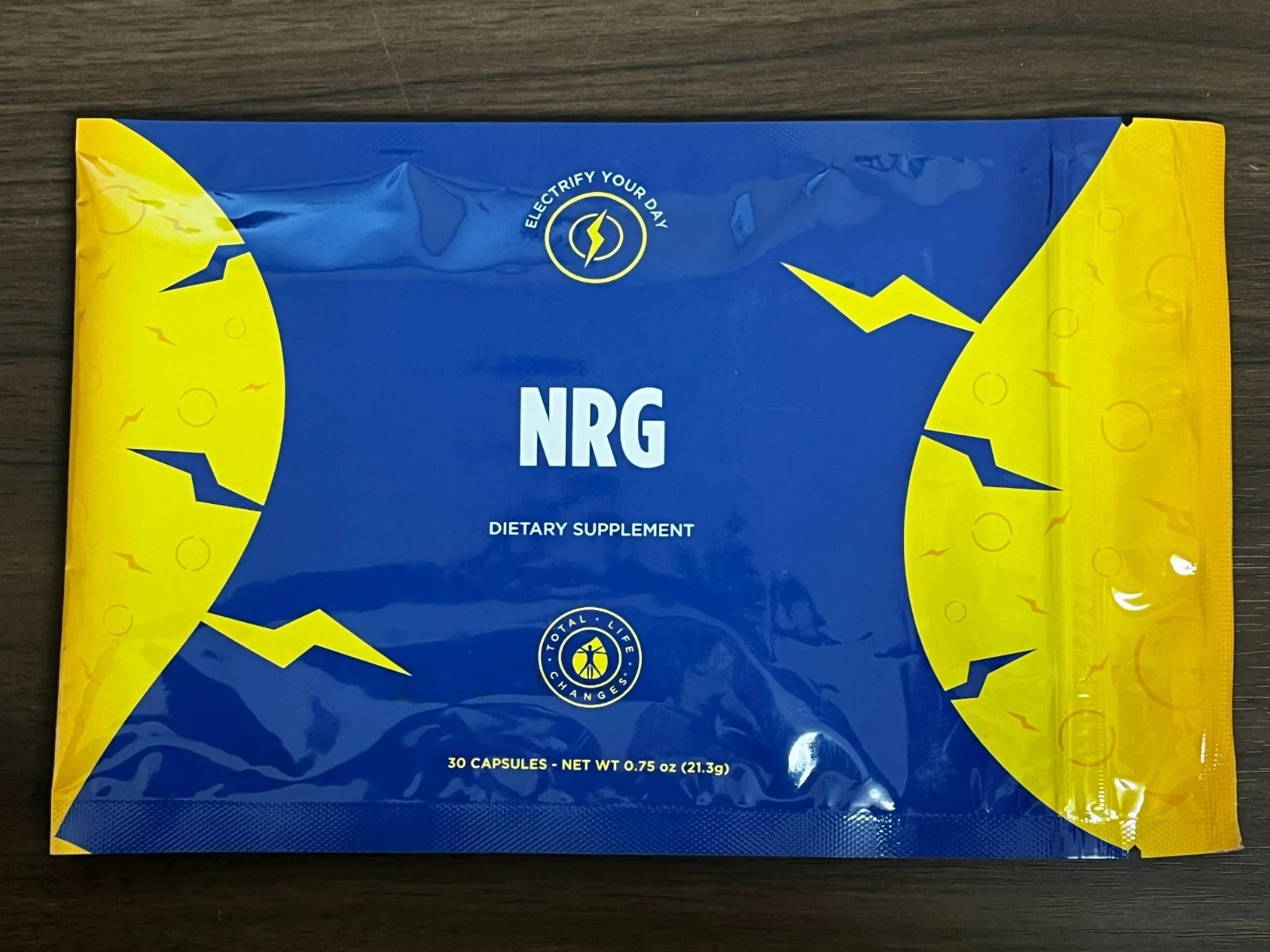 Total Life Changes NRG Energy Supplement 1 Month Supply 30 capsule boost energy