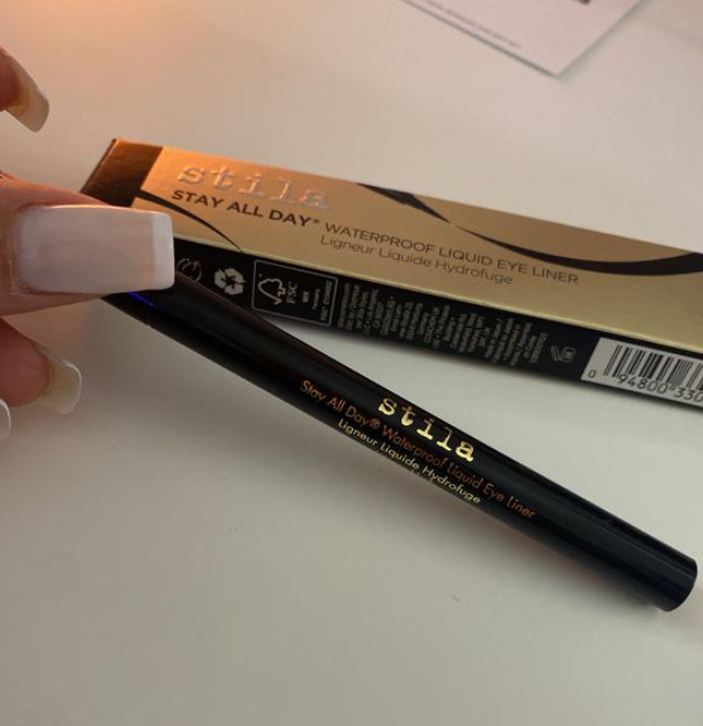 Authentic stila Stay All Day Waterproof Liquid Eye Liner 2 SHADES,0.016oz/0.5mL
