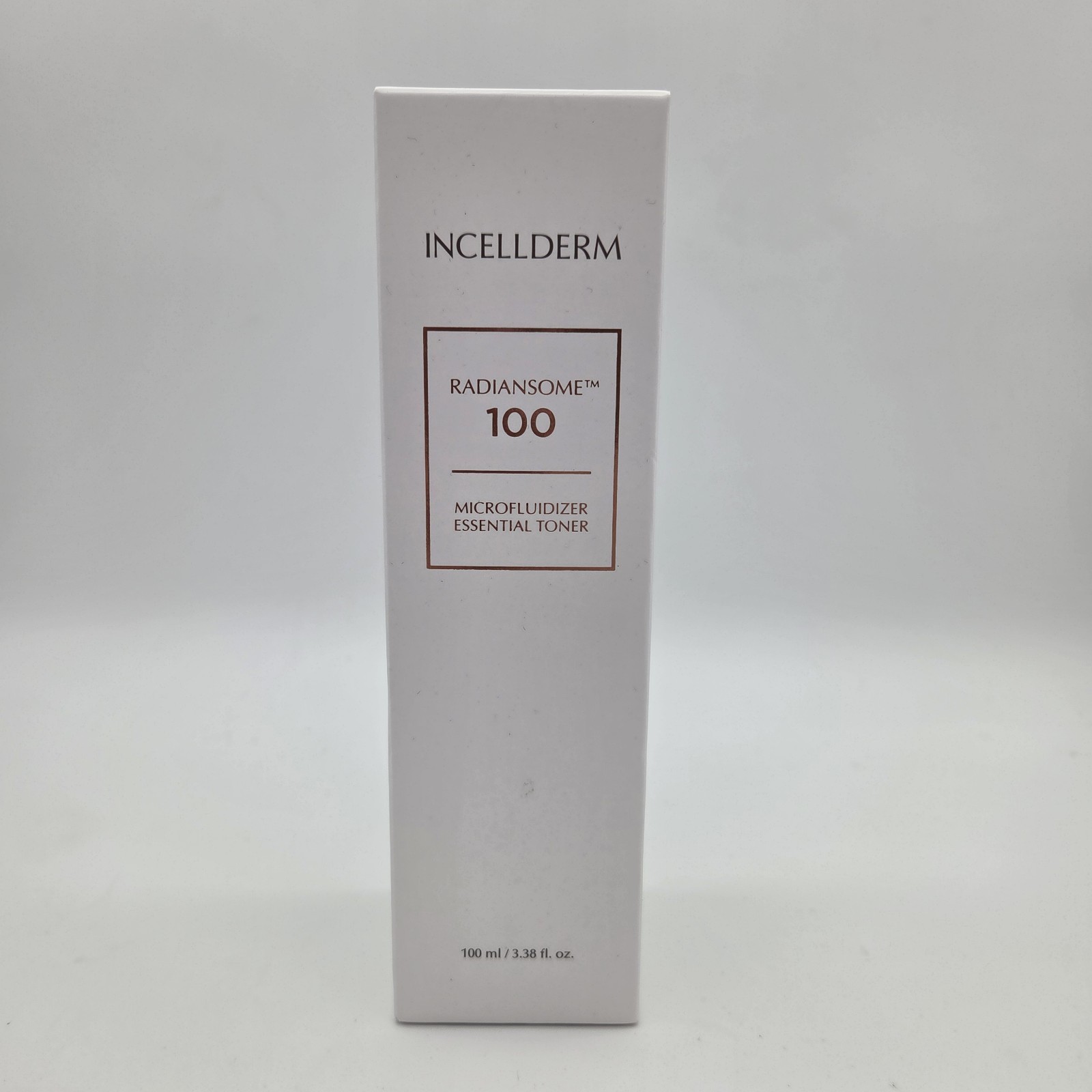 Incellderm RADIANSOME 100 Microfluidizer Essential Toner 3.38oz Sealed READ