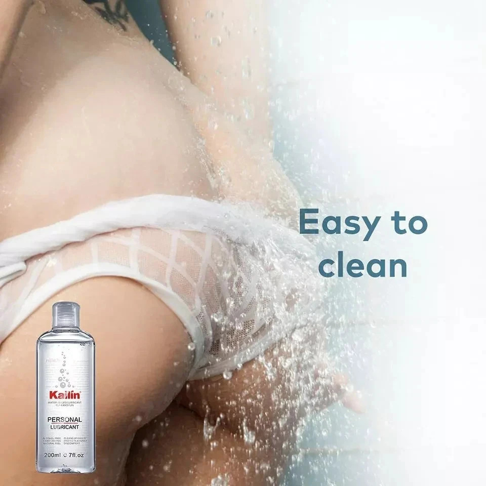Lube Personal Sex Lubricant Water-Based Long Lasting Women/Men Adult Easy Clean