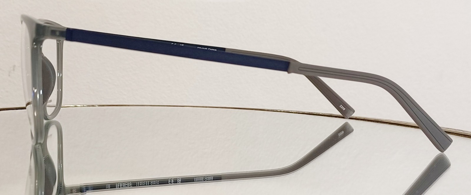 Originale FLEXON EP8013 023 Eyeglasses GREY New Plastic 54-19-145