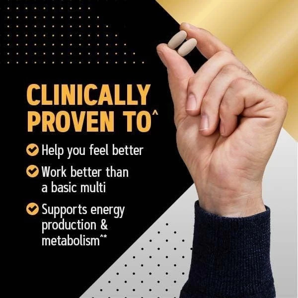 GNC Mega Men Energy and Metabolism Multivitamin Caplets, 180 ct.